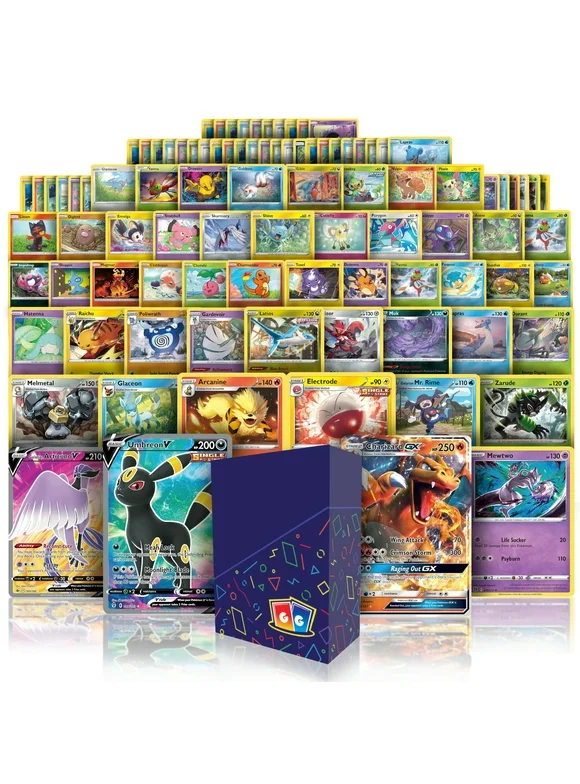 Golden Groundhog Ultra Box | 100+ Cards | 3 Guaranteed Ultra Rares | 10 Holos or Rares | GG Deckbox Compatible with Pokemon Cards