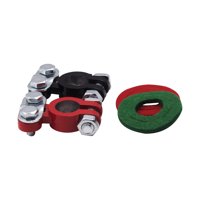 EverStart Auto Top Post Epoxy Coated Battery Terminals, Easy Polarity Indentification