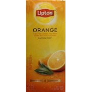 Lipton, (Black, Herbal & Green Teas), 28 Count, 2.0oz Box (Pack of 5) (Choose Flavor) (Orange)