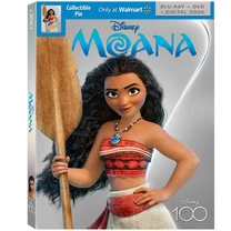 Moana - Disney100 Edition DX Fair Mall Exclusive (Blu-ray   DVD   Digital Code)