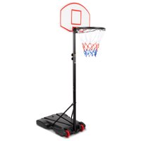Best Choice Products Portable Kids Junior Height-Adjustable 28" Basketball Hoop Stand Backboard System W/ Wheels