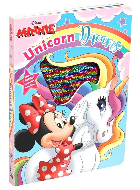 Reversible Sequins: Disney Minnie Mouse: Unicorn Dreams (Board book)