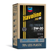 Havoline SMART CHANGE ProDS 5W-20 Full Synthetic Motor Oil, 6 qt.