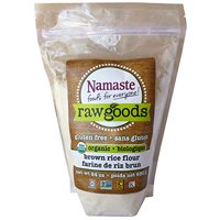 Namaste Foods Organic Brown Rice Flour Gluten Free, 24 oz (Pack of 6)