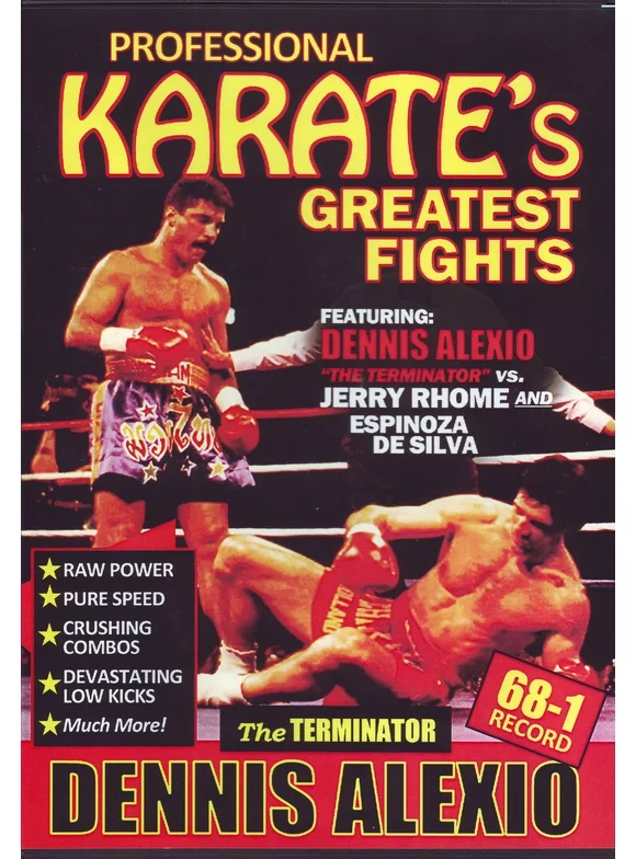 Alexio v Rhome & De Silva Pro Karate Greatest Fights DVD