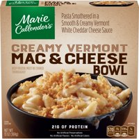 Marie Callender's Frozen Meal, Creamy Vermont Mac & Cheese Bowl, 13 Ounce
