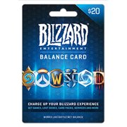Battle.net Balance Store Gift Card $20, Blizzard Entertainment [Digital Download]