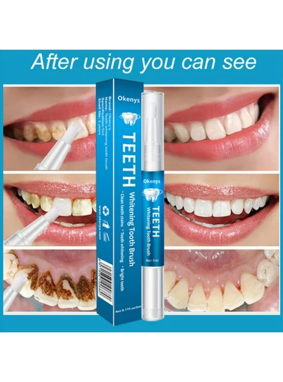 Teeth Whitening Pen Remove Yellow Teeth Cigarette Dental Plaque Brighten Teeth Cleaning Oral Hygiene