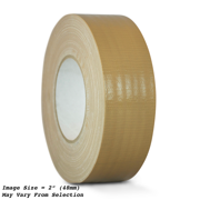 WOD CDT-36 Industrial Grade Duct Tape Tan (Beige) - 1.5 in. x 60 yds. - Waterproof, UV Resistant Advanced Strength For Crafts & Home Improvement (Available in Multiple Colors)