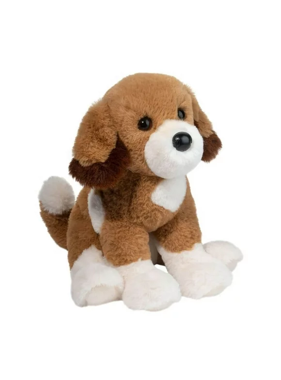 Douglas Cuddle Toys Shirlie Brown Doodle Dog Mini Soft Plush Stuffed Animal, 6"