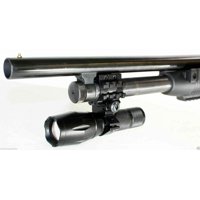 Tactical 1000 Lumen flashlight with mount adapter for Remington 870 12ga.