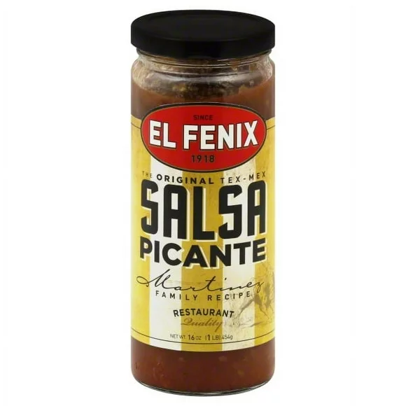 El Fenix Restaurants: Hot (Picante) Sauce, 16 oz