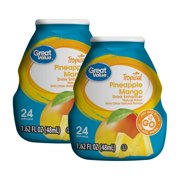 (3 Pack) Great Value Tropical Pineapple Mango Drink Enhancer, 1.62 fl oz
