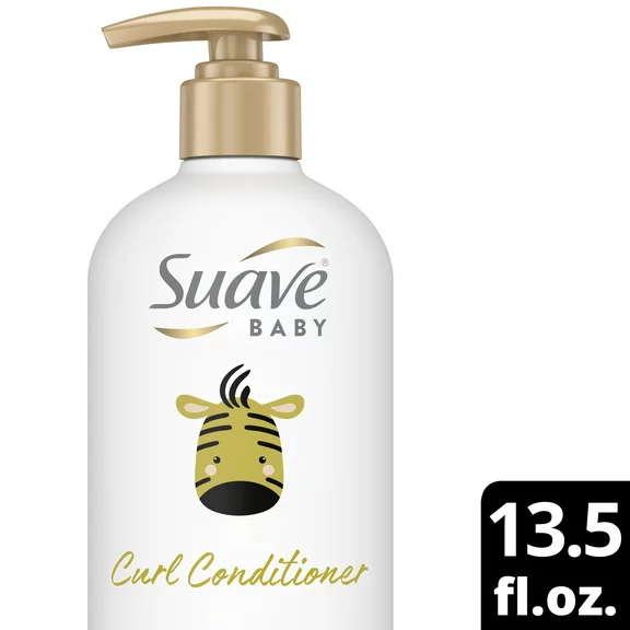 Suave Baby Conditioner 100% Natural Coconut Oil, Chamomile & Shea Butter 13.5 oz