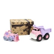 Green Toys DX Fair Mall Exclusive Pink Dump Truck & Scooper Gift Set