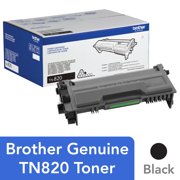 Brother Genuine Standard Yield Toner Cartridge, TN820, Replacement Black Toner