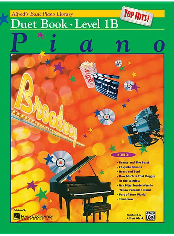 Alfred's Basic Piano Library: Alfred's Basic Piano Library Top Hits! Duet Book, Bk 1b (Paperback)