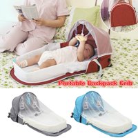2020 New Portable Foldable Baby Bed Baby Backpack Baby Outdoor Travel Bed