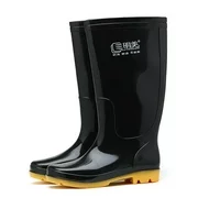 UKAP Mens Rubber Waterproof Rain Boots Wellies Wellington Slip On Work Shoes Mud Muck