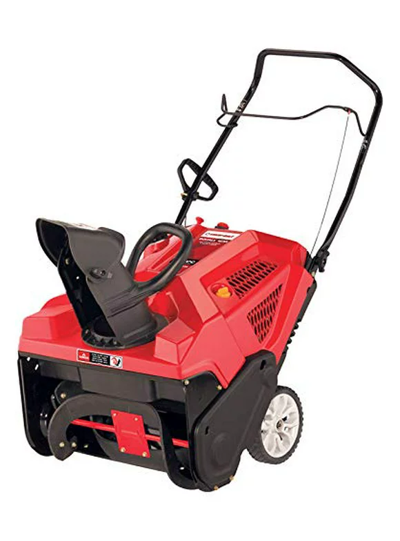 Restored Troy-Bilt Squall 21 in. 123 cc Single-Stage Gas Snow Blower with E-Z Chute Control Model 123R (Refurbished)