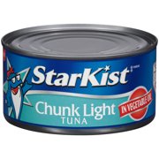 (2 Pack) StarKist Tuna Chunk Light in Vegetable Oil, 12 Ounce Can