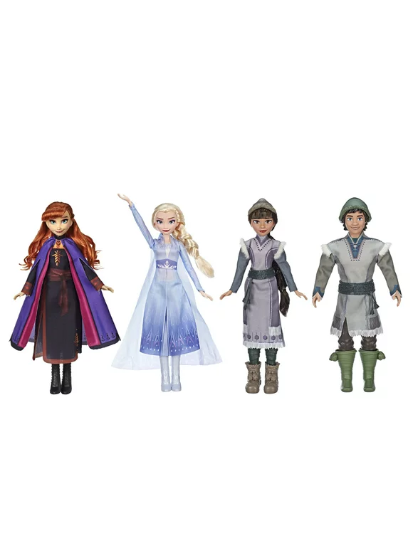 Disney Frozen 2 Forest Playset, Includes Anna, Elsa, Ryder & Honeymaren Dolls, DX Fair Mall Exclusive