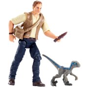 Jurassic World Owen & Baby "Blue" Velociraptor Figure