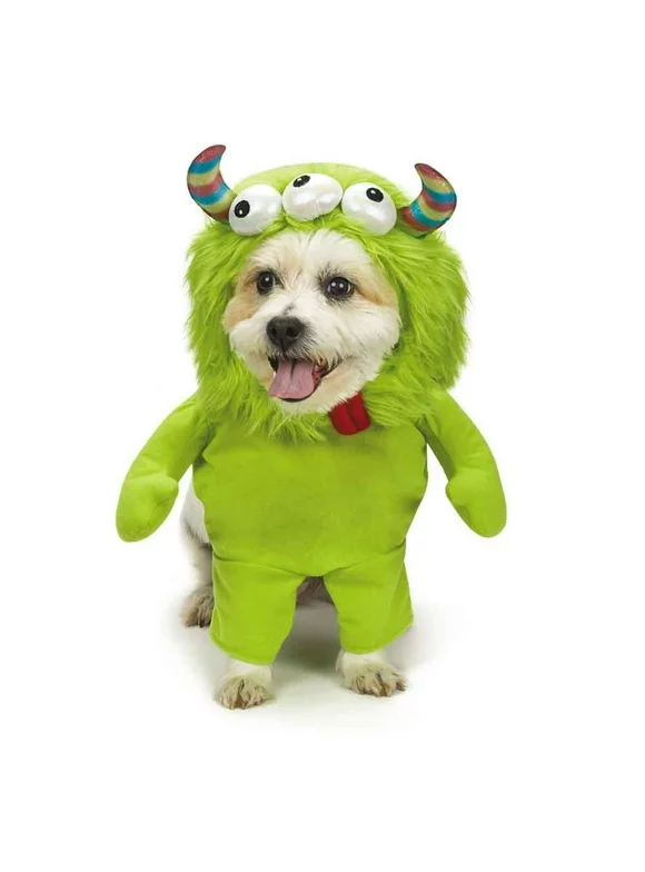 Casual Canine Three-Eyed Monster Costume Halloween Costume for Dogs - Medium fits Neck 17"-19", Chest 22"-27", Length 16"