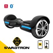 SWAGTRON Swagboard Vibe Hoverboard with Bluetooth Speakers - Self Balancing Scooter with LED Lights