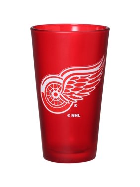 Detroit Red Wings 16 oz. Team Color Frosted Pint Glass