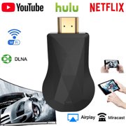 Moonvvin HDMI WiFi Display Dongle YouTube Netflix AirPlay Miracast TV Stick for Google Chromecast 2 3 Chrome Crome Cast Cromecast 2