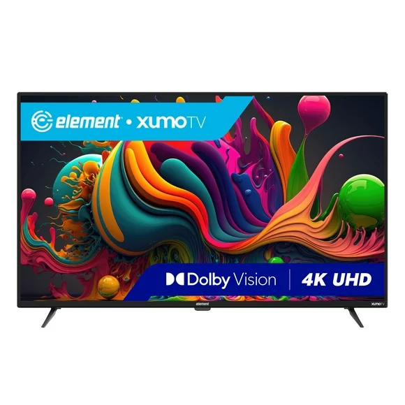 Element Electronics 50" 4K UHD HDR Smart Xumo TV, 120Hz Effective Refresh Rate and Dolby Vision HDR Technology (E500AC50C)