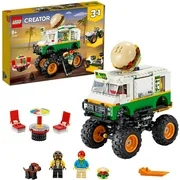 LEGO Creator 3-In-1 Monster Burger Truck 31104 Building Kit, 409 Pc.