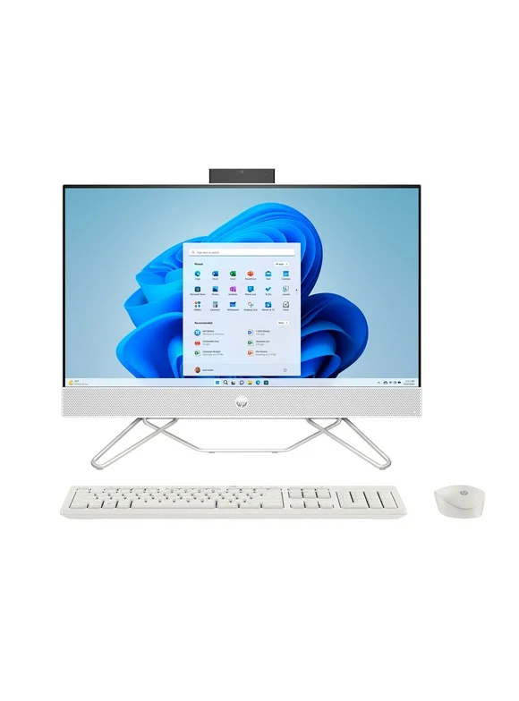 HP 23.8 inch Touch All-in-One Desktop Intel Core i3-1215U 8GB RAM 256GB SSD Starry White (2024)