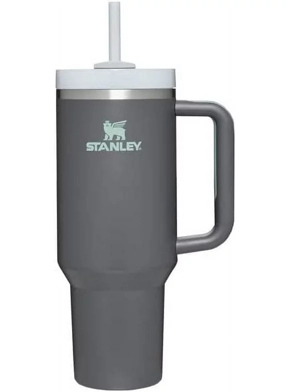 Stanley Adventure Quencher Travel Tumbler 40oz  H2.0 FlowState (Charcoal)