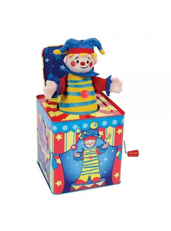 Schylling Circus Jester Puppet Jack in the Box