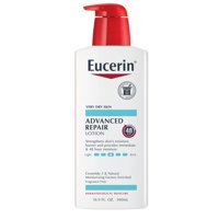 Eucerin Advanced Repair Body Lotion, Fragrance Free For Dry Skin, Use After Hand Washing, 16.9 Fl. Oz. Bottle