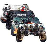 SubClap 4 Packs PS4 Controller Skin, Vinyl Decal Sticker Cover for Sony PlayStation 4 DualShock 4 Wireless Controller (Hero)
