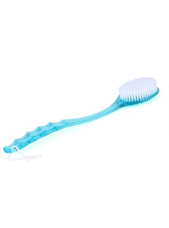 Back Scrubber for Shower for Men Women Elderly, Bath Brush, Body Brush (14'', Blue)