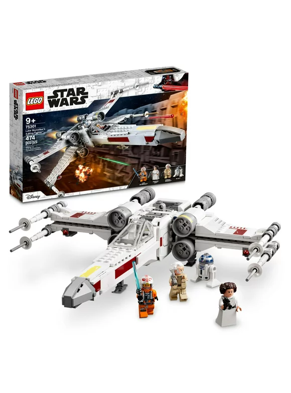 LEGO Star Wars Luke Skywalkers X-Wing Fighter 75301 Building Toy Set (474 Pieces)