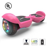 Hoverboard Two-Wheel Self Balancing Electric Scooter 6.5" Flash Wheel UL 2272 Certified Pink