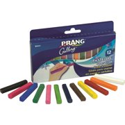 Prang, DIX10441, Pastello - Colored Paper Chalk, 12 / Box, Assorted