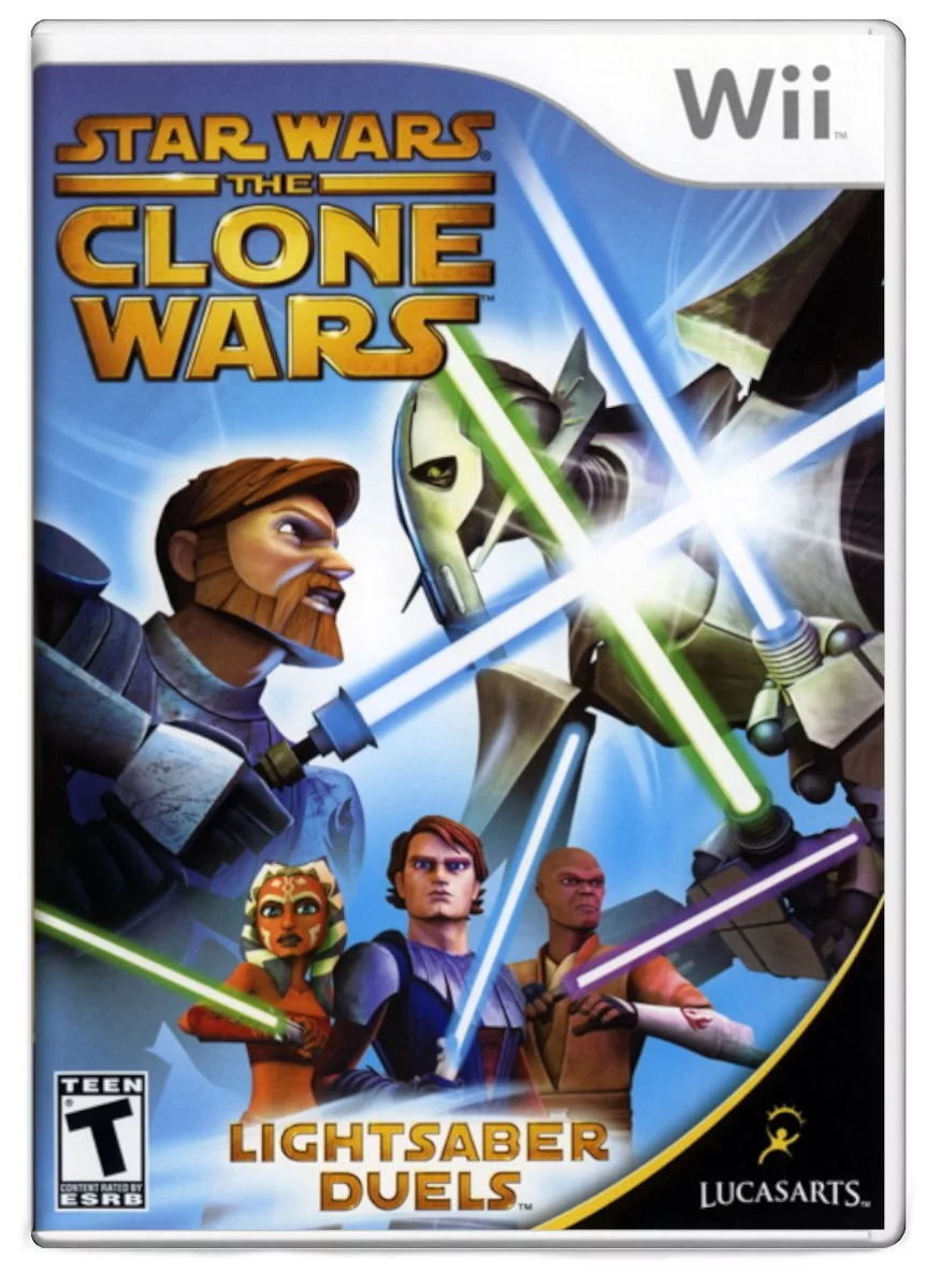 Star Wars: The Clone Wars Lightsaber Duel - Nintendo Wii Refurbished