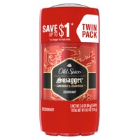 Old Spice Red Collection Deodorant for Men, Swagger Scent, 3 oz, 2 pk