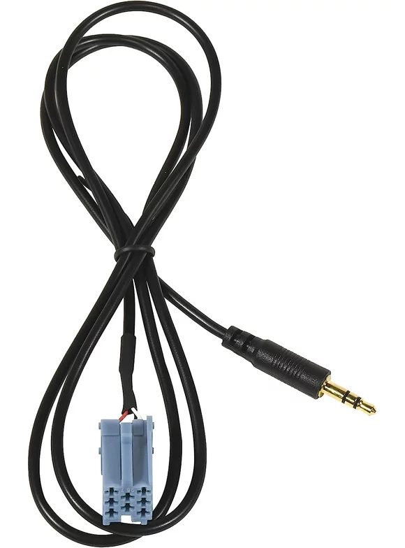 HQRP Audio cable 8-pin Blaupunkt to 3.5MM Compatible with Mercedes Benz BE4602 / Dodge Sprinter with Becker BE7077