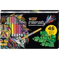 BIC Intensity Permanent Marker Set, Metallic Markers, 46 Count Clam Pack