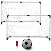 K-Roo Sports Kids Soccer Set (Includes Soccer Ball, Pump, and 2 Goals)