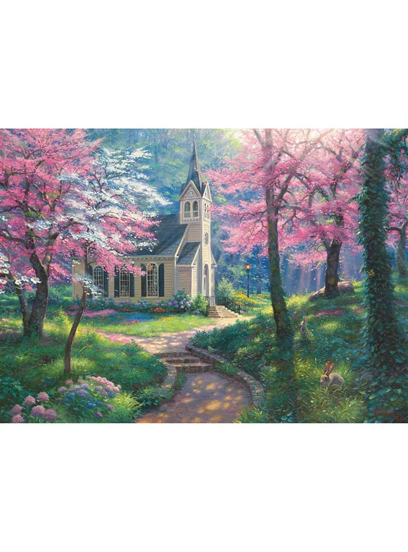 Cobble Hill Spring's Embrace Jigsaw Puzzle