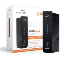 ARRIS SURFboard (24x8) DOCSIS 3.0 Cable Modem / AC2350 Dual-Band WiFi Router. Approved for XFINITY Comcast, Cox, Charter and most other Cable Internet providers for plans up to 600 Mbps. (SBG7400AC2)