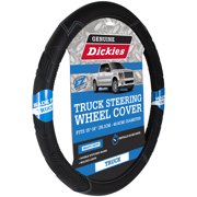 Genuine Dickies Heavy Duty Truck Steering Wheel Cover, Black